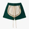 RHUDE SHORTS VEILLE PIQUE TRACK SHORT