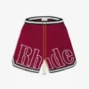 RHUDE SHORTS COURT LOGO SHORTS