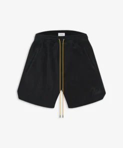 RHUDE SHORTS LEATHER SHORTS