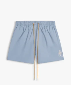 RHUDE SHORTS CREST SWIM TRUNKS