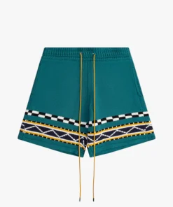 RHUDE SHORTS BATEAU KNIT SHORT