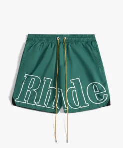 RHUDE SHORTS LOGO TRACK SHORT