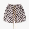 RHUDE SHORTS CHECKERED PJ SHORT