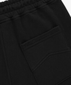 RHPS24SH14320372 PIQUE SHORTS BLACK 5