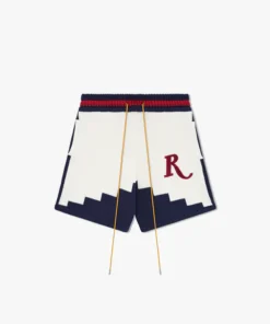 RHUDE SHORTS ST. CROIX KNIT SHORT