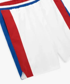 RHSS24SH04842242 CHEVRON TRACK SHORTS WHITE BLUE RED 3